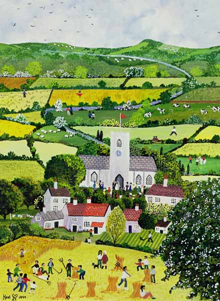 A Country Wedding von Judy  Joel