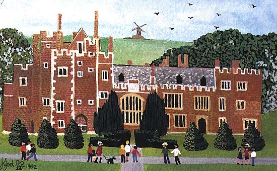 Compton Wynyates, 1992 (w/c)  von Judy  Joel