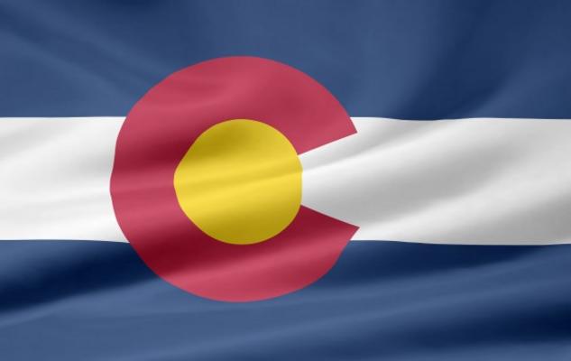 Colorado Flagge von Juergen Priewe