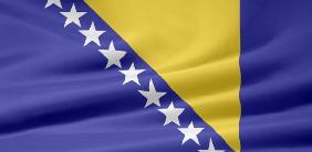 Bosnien und Herzegowina Flagge