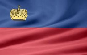 Liechtenstein Flagge