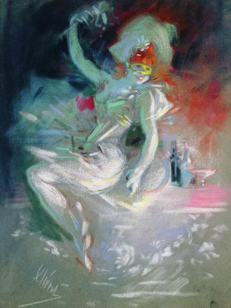 Masquerade von Jules Chéret