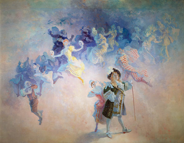 Comedy, from the Salon Cheret von Jules Chéret