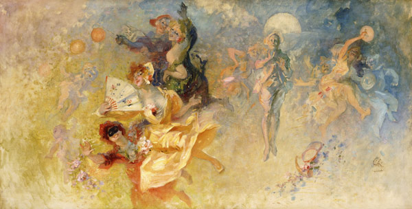 Der Maskenball von Jules Chéret