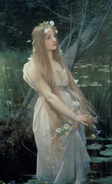 Ophelia von Jules Joseph Lefebvre