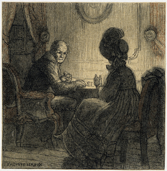 Eugenie Grandet de Honore de Balzac von Jules Marie Auguste Leroux