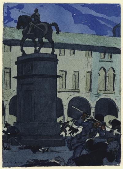 Illustration for memoirs of Casanova