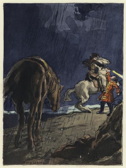 Illustration for memoirs of Casanova