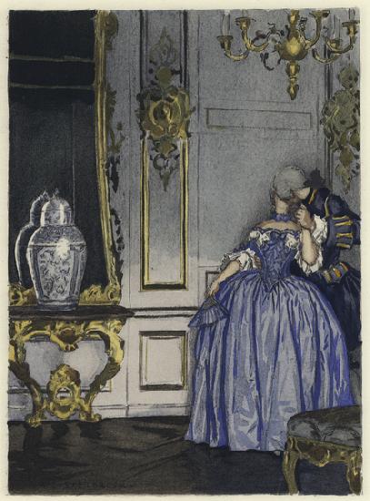 Illustration for memoirs of Casanova