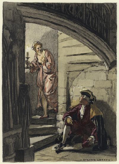 Illustration for memoirs of Casanova