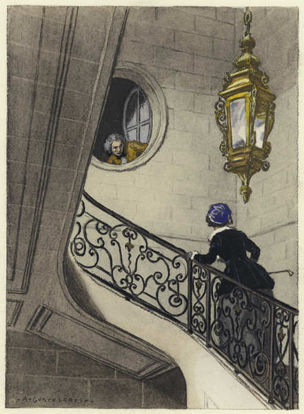 Illustration for memoirs of Casanova von Jules Marie Auguste Leroux