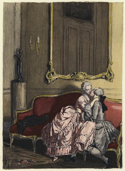 Illustration for memoirs of Casanova