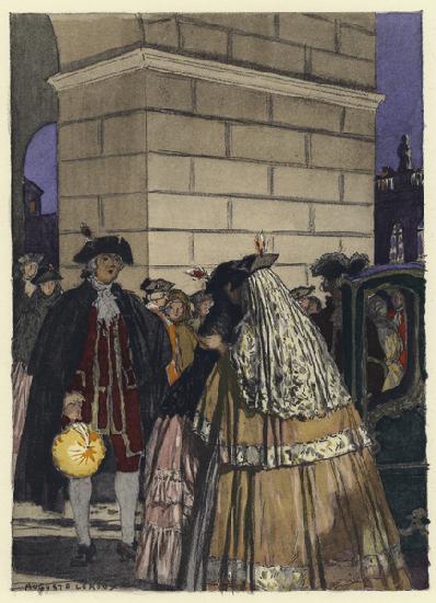 Illustration for memoirs of Casanova