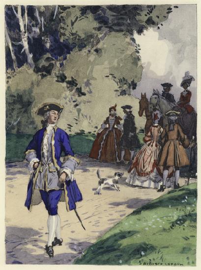 Illustration for memoirs of Casanova