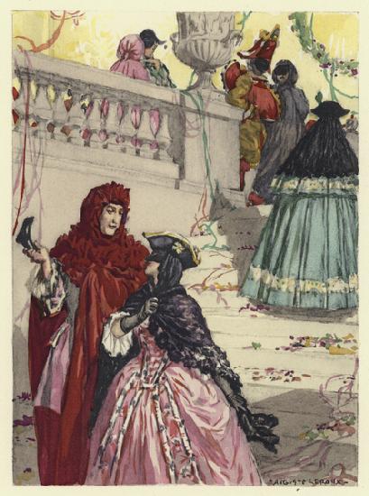 Illustration for memoirs of Casanova