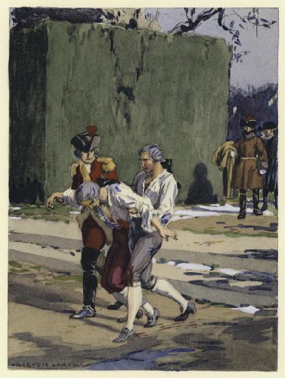 Illustration for memoirs of Casanova