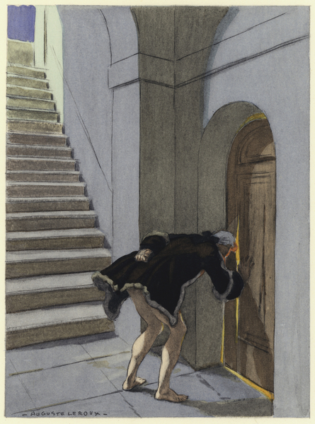 Illustration for memoirs of Casanova von Jules Marie Auguste Leroux