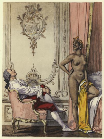Illustration for memoirs of Casanova