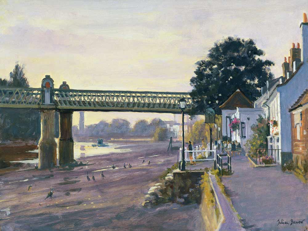 Strand on the Green (oil on canvas)  von Julian  Barrow