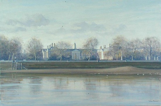 Royal Hospital from Battersea Park (oil on canvas)  von Julian  Barrow