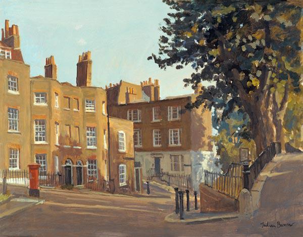 Holly Hill, Hampstead (oil on canvas) 