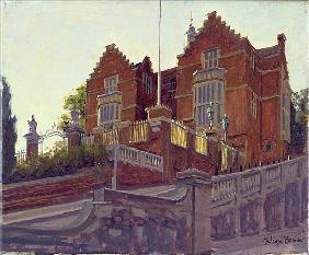 The Old Schools, Harrow (oil on canvas) 