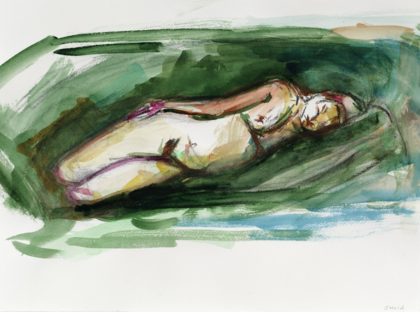 Reclining Nude von Julie  Held