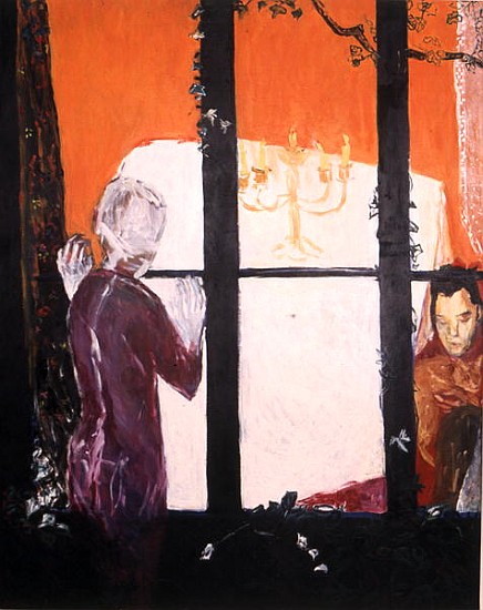 Winter (oil on canvas)  von Julie  Held