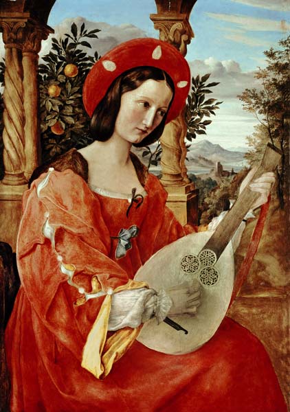 Carla Bianca von Quandt von Julius Schnorr von Carolsfeld