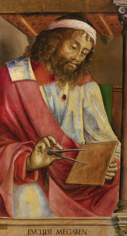 Euklid von Megara von Justus van Gent