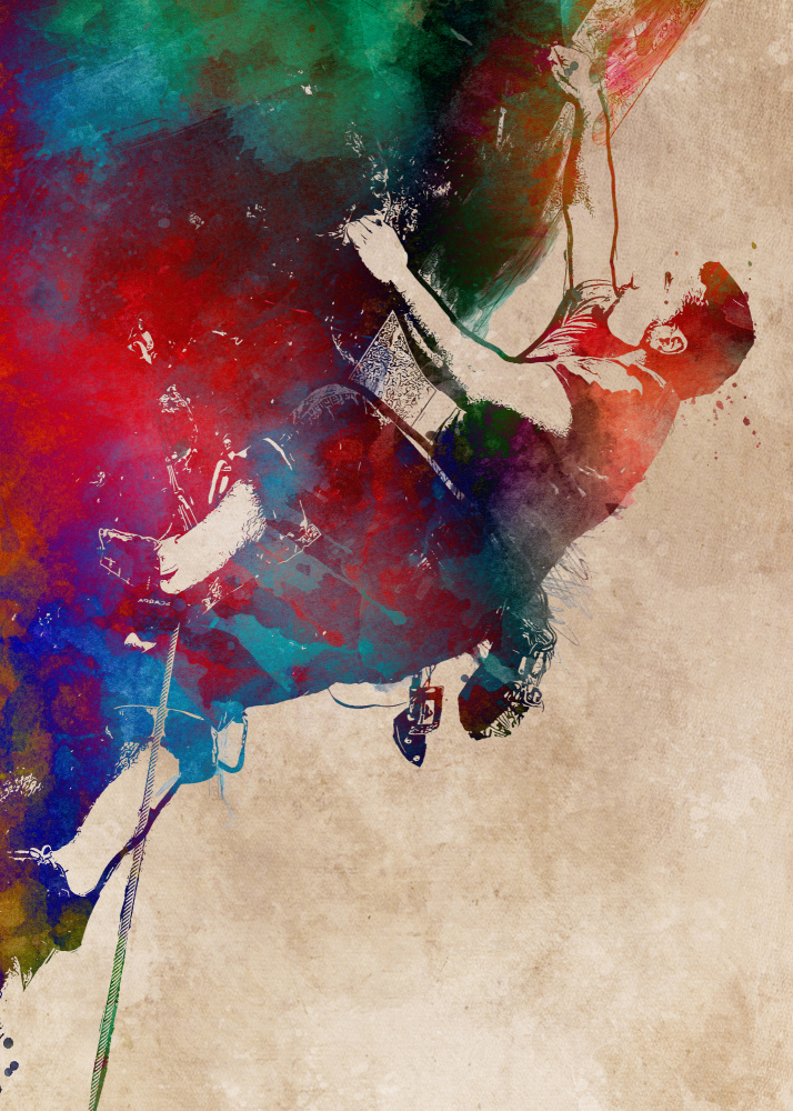 Mountaineer Sport Art 16 von Justyna Jaszke