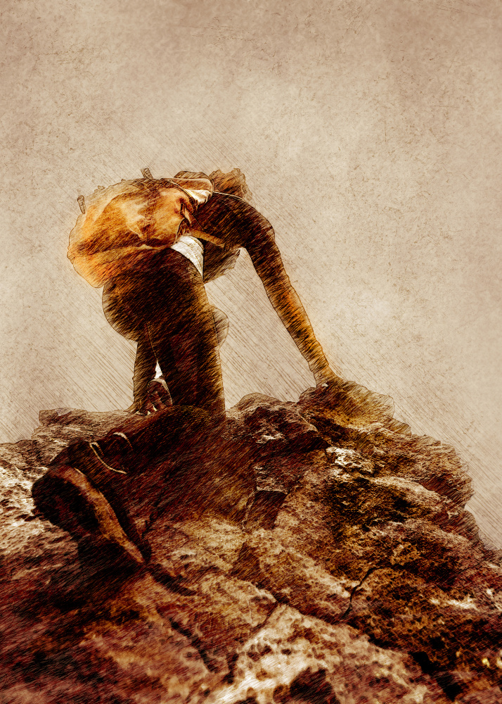 Mountaineer Sport Art 9 von Justyna Jaszke