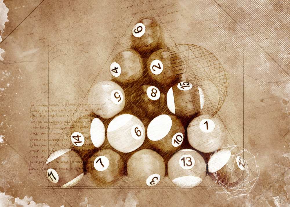 Bilard Sport Art 2 von Justyna Jaszke