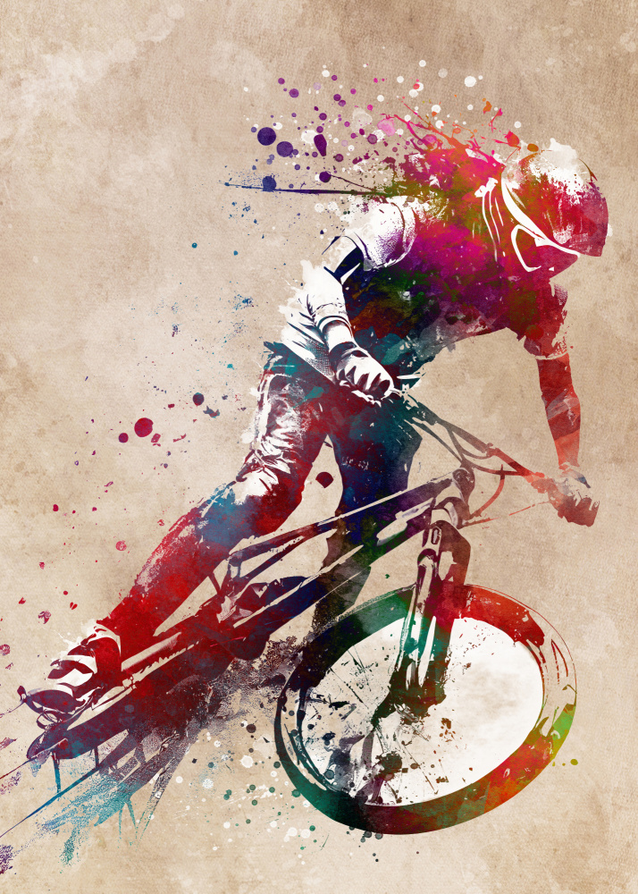 BMX sport art 31 von Justyna Jaszke