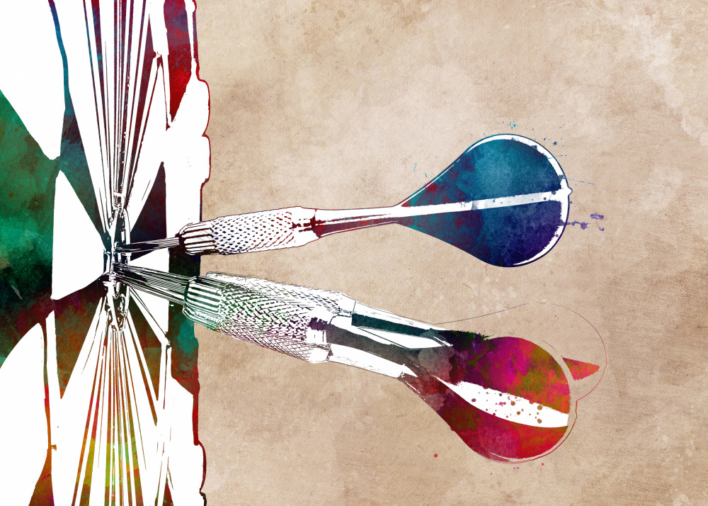 Dart Sport Art 9 von Justyna Jaszke