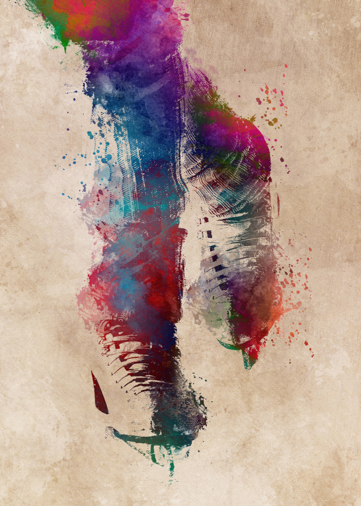 Figure skating sport art von Justyna Jaszke
