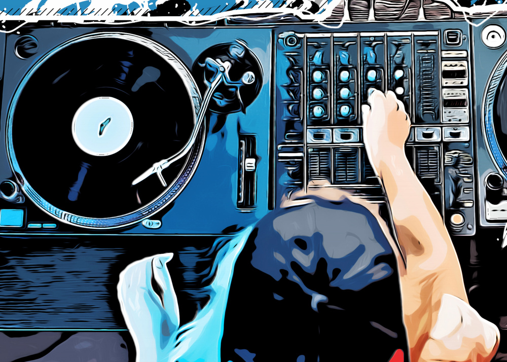 Music Dj Set 2 von Justyna Jaszke