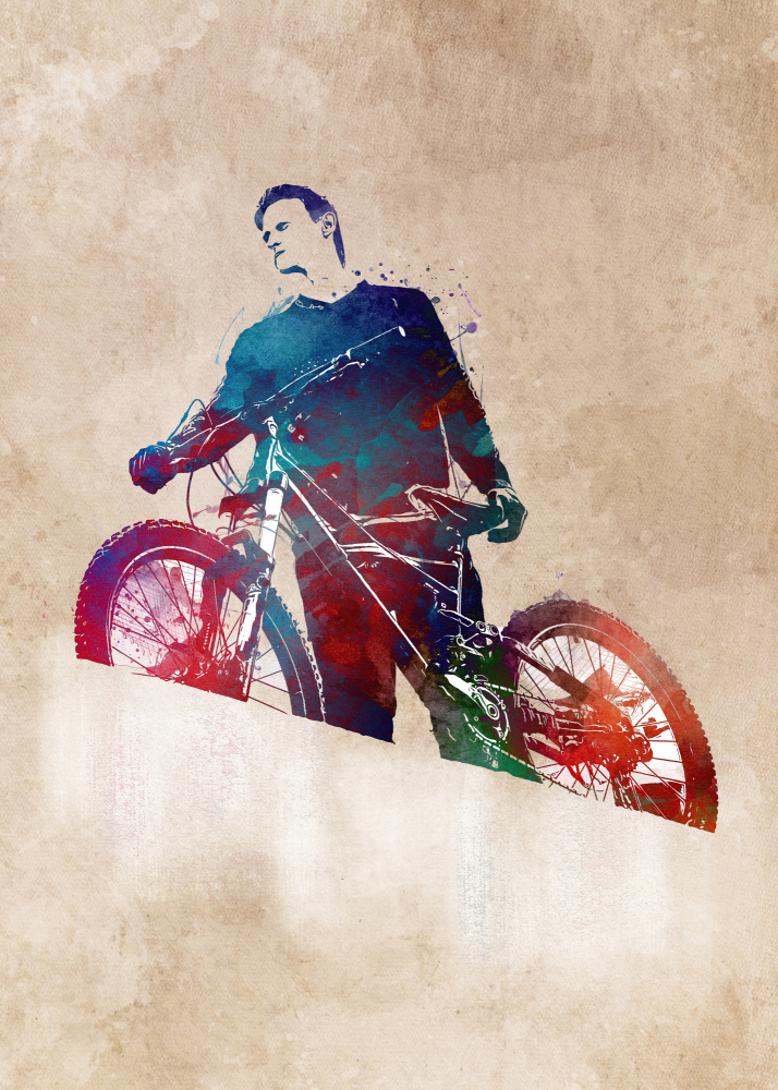 Cycling sport art 10 von Justyna Jaszke