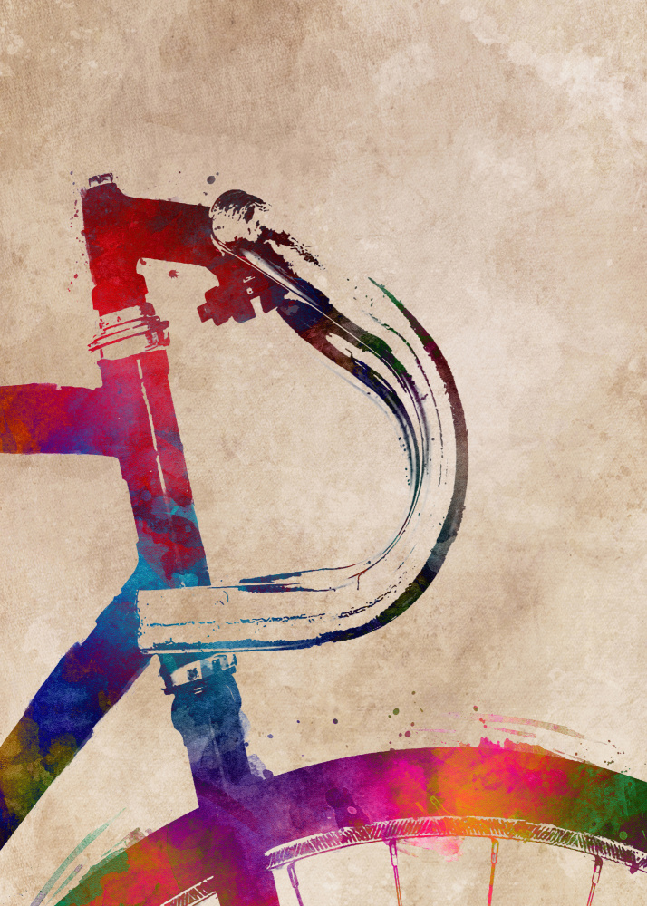 Cycling sport art 12 von Justyna Jaszke