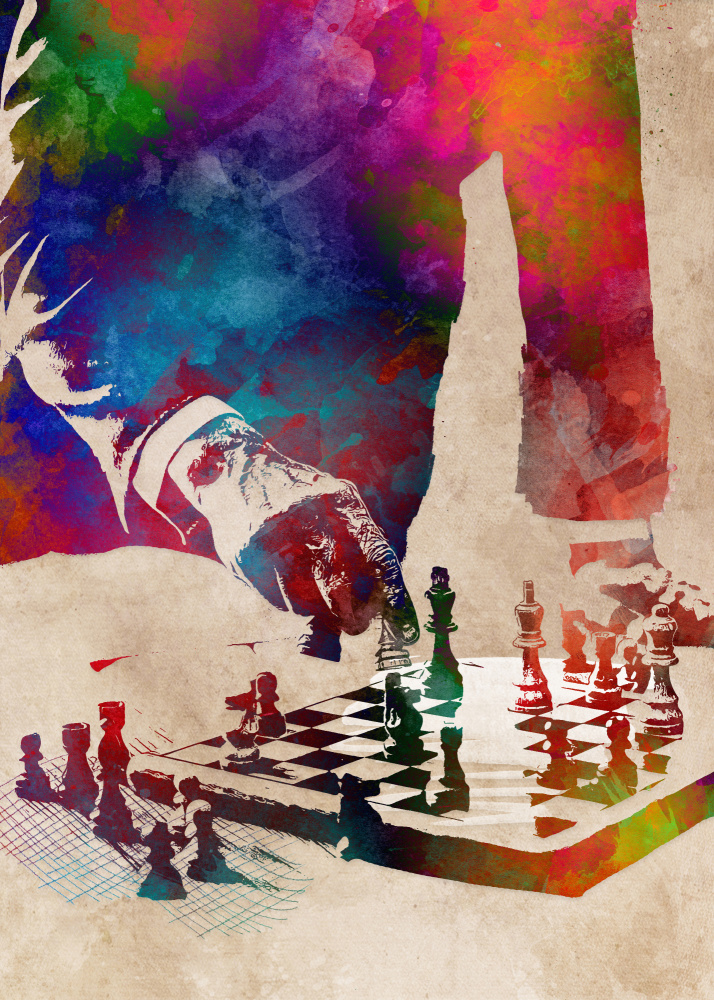 Chess Sport Art 3 von Justyna Jaszke