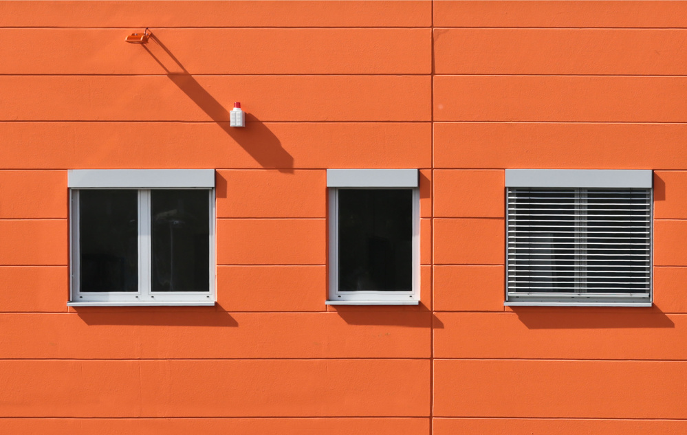 Red Facade von Jutta Kerber