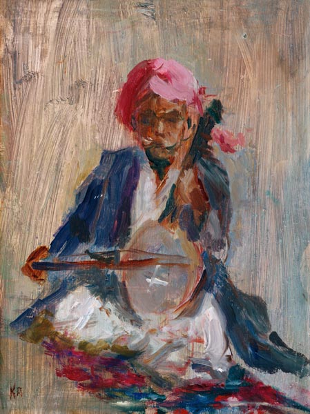 The Sitar Player von Karen  Armitage