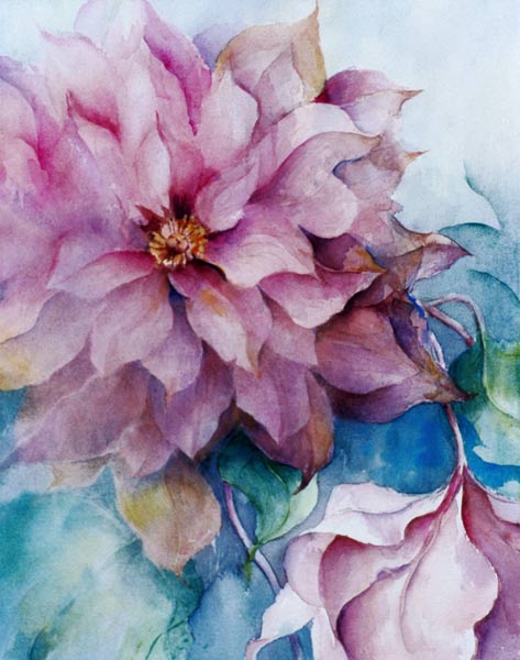 Clematis Vyvyan Penell  von Karen  Armitage