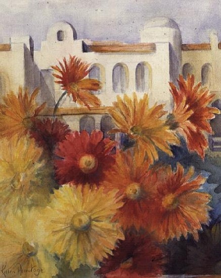 Gerberas  von Karen  Armitage