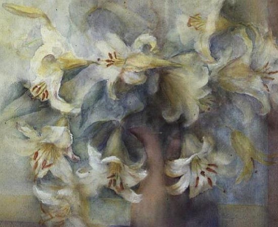 Olivia Lilies  von Karen  Armitage