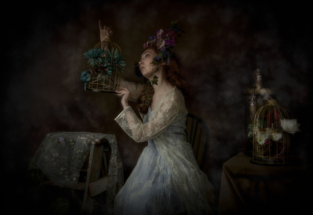 Where are you little birdie ? von Karen Smalley