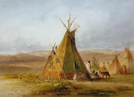 Tipi eines Häuptlings