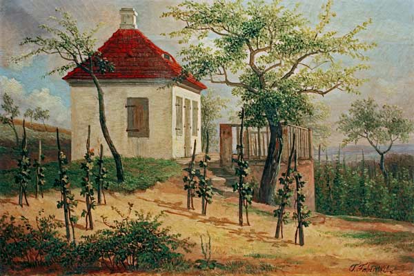 Körners Weinberghäuschen von Karl Gottfried Faber Traubott