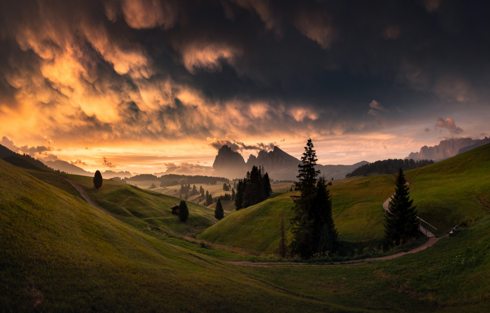 Alpe di Siusi von Karol Nienartowicz
