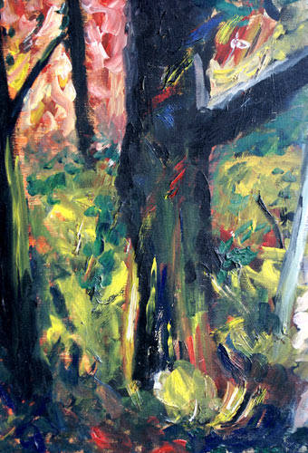 "Waldbrand", Hamburg-Harburg von Karsten Breckwoldt